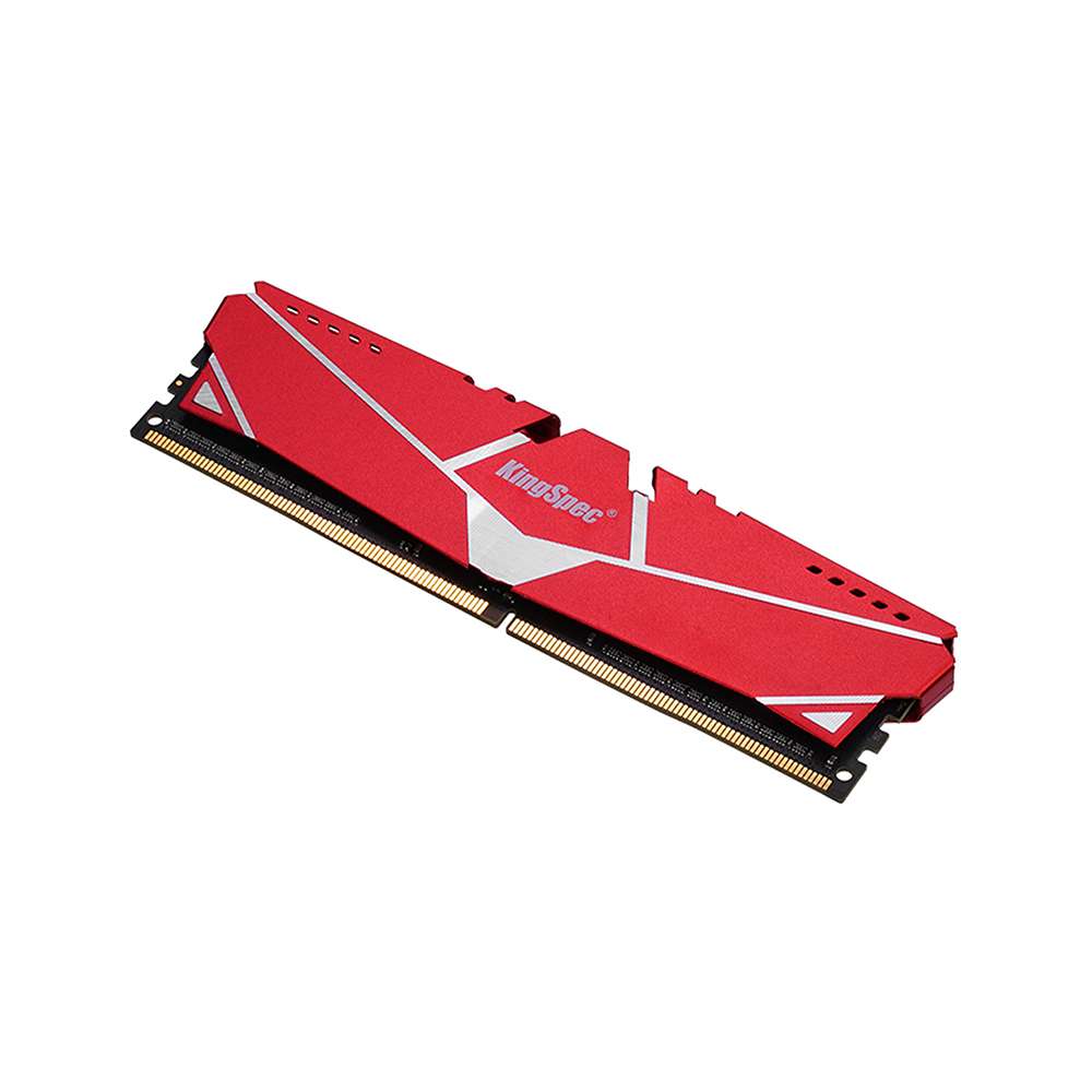 KingSpec DDR4 32GB 2666MHz Heatsink Red Desktop Ram - Image 3