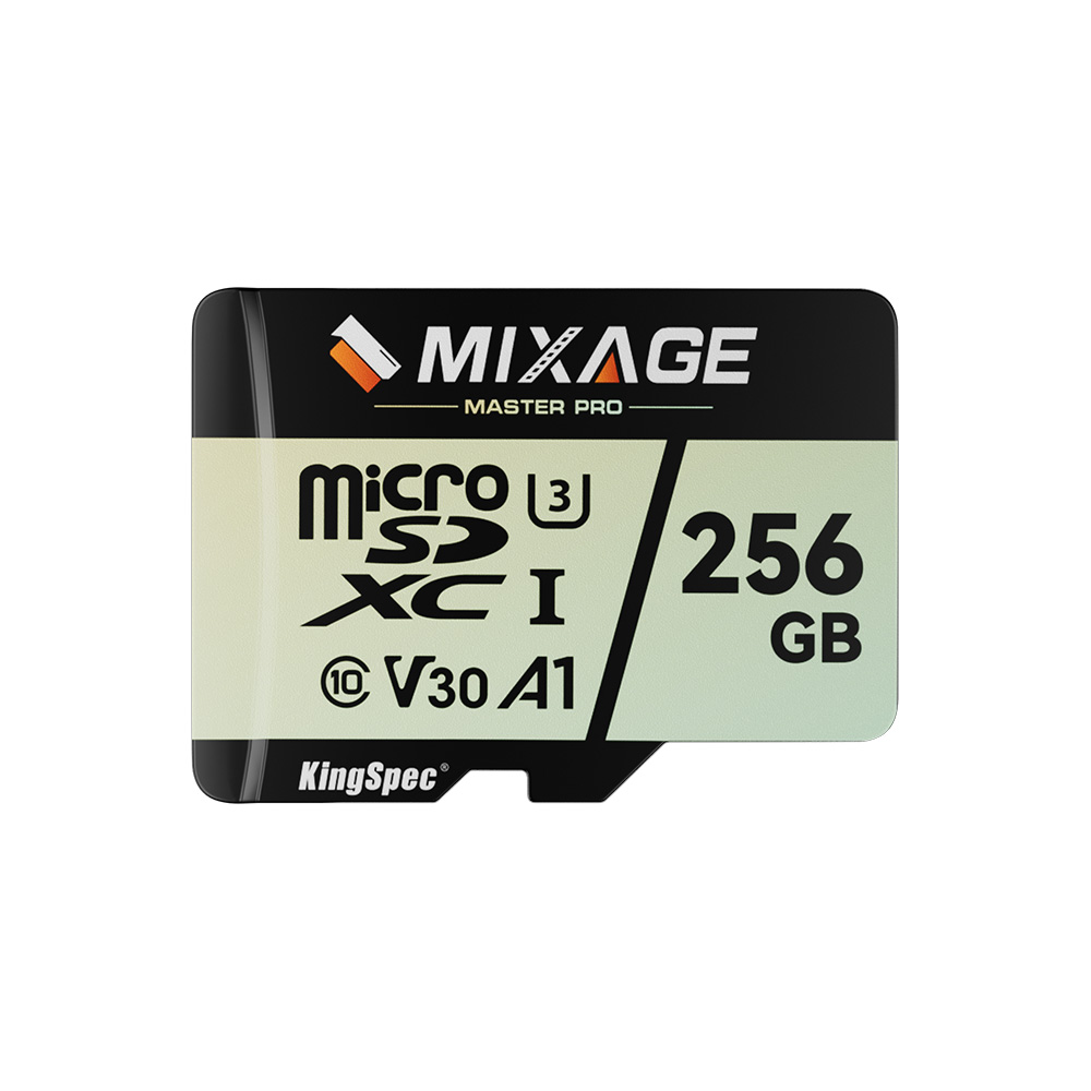 KingSpec MicroSDXC UHS-I V30 256GB Gaming microSD Card